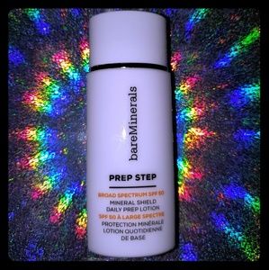 Bare minerals sunscreen (prep step)